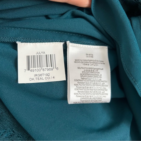 BCBGMaxAzria Julya Teal Dress - Picture 7 of 7
